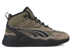 Puma RS-X Hi Green Beige Black бежевые с черным