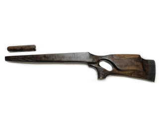 СКС (ОП-СКС, ВПО-208) ложа ОРТОПЕД (с щекой) (регулируемый гребень) орех рост 190