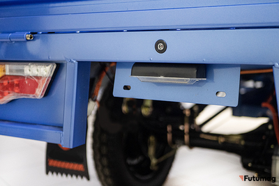 Грузовой электротрицикл Rutrike КАРГО Кабина Дуал обогрев 1500 60V1000W синий