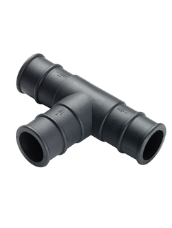 Тройник T-образный из пластмассы Vetus V-quipment TPC16 под шланг 16 мм