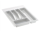 Лоток для столовых приборов в модуль 400-450 мм, белый