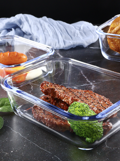 Жаропрочные контейнеры, желтый