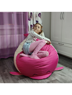 Кресло-мешок Дельфинчик розовый