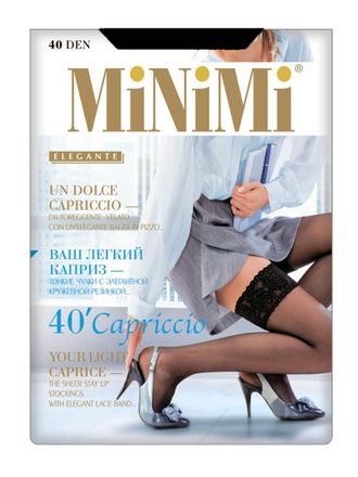 Женские чулки MiNiMi Capriccio 40 den