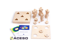 Знакомство с формой. Набор для сенсорного развития детей