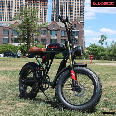 Электровелосипед AKEZ SUPER 73 S2 48V13Ah зеленый