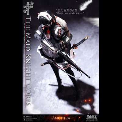 ПРЕДЗАКАЗ - Боевая горничная-стрелок - Коллекционная фигурка 1/6 Maid Knight Corps Grenade Soldier ANCHIRA (LS-Meid.S-01B) - Longshan ?ЦЕНА: 19500 РУБ.?