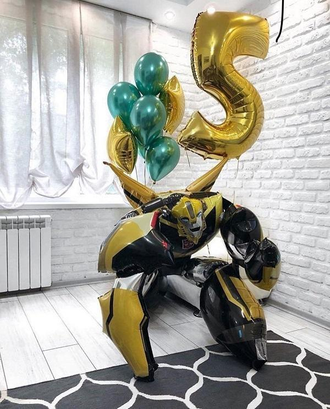 Ходячая Фигура, Трансформер бамблби, 112см