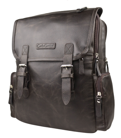 Кожаный рюкзак Santerno brown (арт. 3007-04)