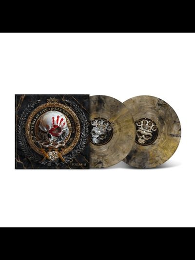 Five Finger Death Punch - Best Of Volume II 2-LP Gold-Black Smoke