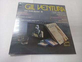 Gil Ventura - Sax Club Number 10 &quot;Telemusic&quot; (LP, Album) НОВАЯ/ЗАПЕЧАТАНА