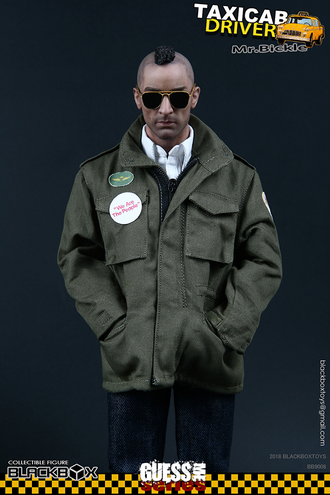 Robert De Niro Taksist Kollekcionnaya Figurka 1 6 Guess Me Series Taxicab Driver Robert De Niro Taxi Driver Bbt 9008 Blackbox