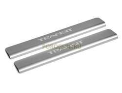 Накладки на пороги для Ford Transit 2014-