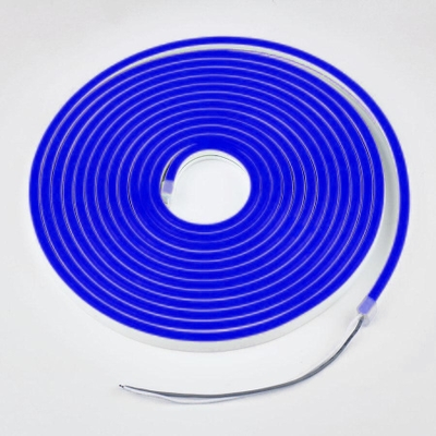 Гибкий светодиодный неон 2835 120LED/m 8x16мм 220V IP67 Blue