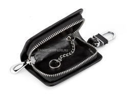 Ключница авто из натуральной гладкой кожи с логотипом CITROEN