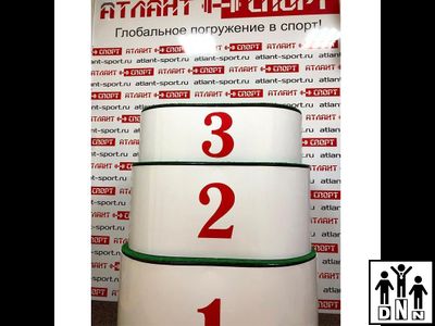 Пьедестал матрешка для награждения овальный АС-6 (размер 1 места 1000 х 650 х 540 мм) DNN