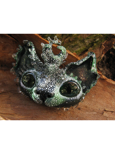 Фэнтези-брошь "Лесной ЛосеРог" из серии Лесных КотоРогов