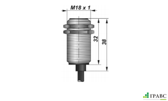 Индуктивный взрывозащищенный датчик SNI 13-5-D резьба М18х1