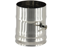 Шибер-поворотный-120-0,15м-нерж 1мм