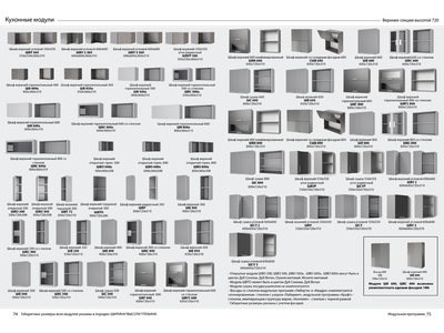 Кухня "Квадро" Domani