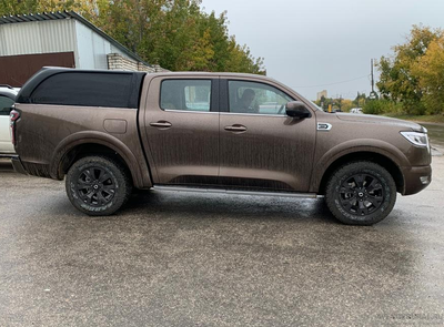 Кунг N-commerce в черном грунте на Great Wall Poer коричневого цвета