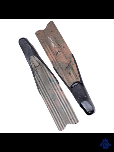 Ласты длинные 47/48 Marlin TRITON brown мягкие XXL