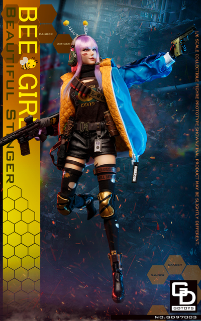 Пчелка, девушка-стрелок - КОЛЛЕКЦИОННАЯ ФИГУРКА 1/6 scale END BEE GIRL (GD97003) - GDTOYS