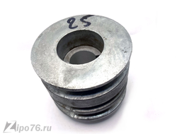 Шкив КАСКАД ведомый двигателя посадка 25 мм