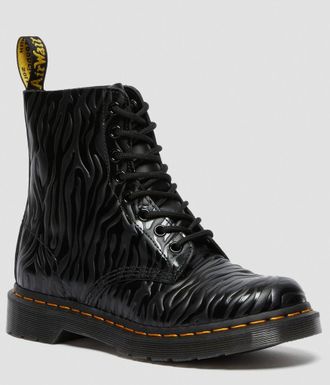 Dr Martens ботинки 1460 Pascal Zebra черные