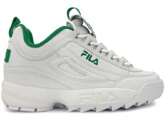 Fila Disruptor 2 Белые с зеленым (36-41)