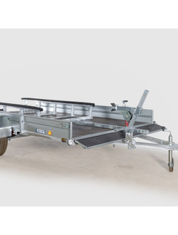 Прицеп ЛАВ -81012B с пластиковой крышкой