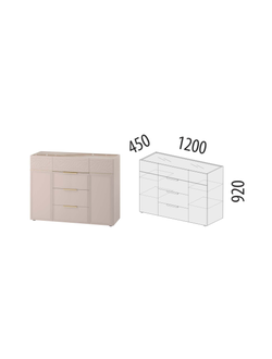 Тумба-комод Флоренция 904.23