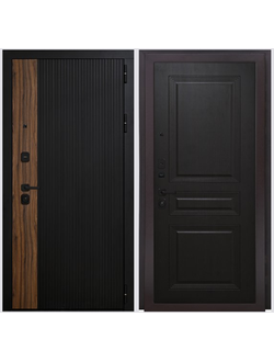 Дверь входная Модель ТРЕНД К2 Дуб шоколад