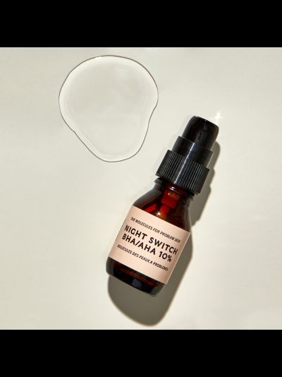 lixirskin ночная сыворотка для лица BHA/AHA 10%