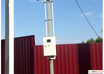 Установка трубостойки 15кВт для дачи в Подмосковье ИВАНМАСТЕР