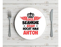 Тарелка #11 Антон