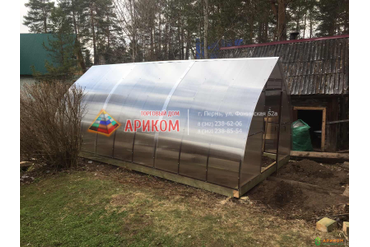 Теплицы и сотовый поликарбонат в Перми от Ариком