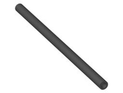 Hose, Rigid 3mm D.  8L / 6.4cm, Black (75c08 4291596 4612563 6193640 6409712)