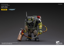 Орк связист Вагзук (Warhammer 40k) - КОЛЛЕКЦИОННАЯ ФИГУРКА 1/18 Ork Kommandos Comms Boy Wagzuk (JT2979) - JOYTOY