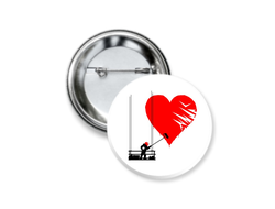 Значок для влюбленных на 14 февраля №1