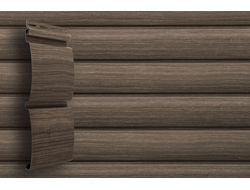 Блок-хаус 3,0 GL Amerika D4,8 - ИМИТАЦИЯ СРУБА ИЗ БРУСА, ЦВЕТ Кедр