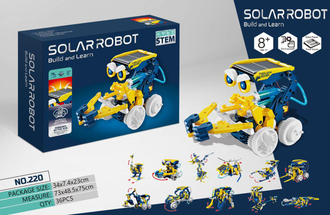 Конструктор на Солнечной Батарее Solar Robot Steam ОПТОМ