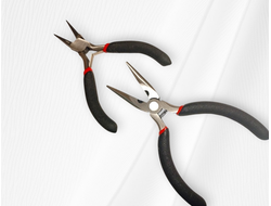 Набор инструментов для рукоделия: тонкогубцы и круглогубцы (12-13 см)