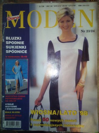 Журнал &quot;Diana Moden (Диана Моден)&quot; Польское издание № 23/24