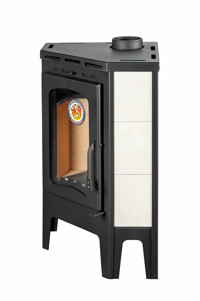 Печь-камин Бавария угловая, Экокамин (Россия)