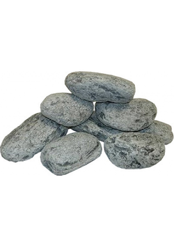 Камень для бани Талькохлорит шлифованный, 20 кг