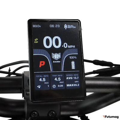 ЭЛЕКТРОСАМОКАТ KAABO WOLF KING GTR Черный