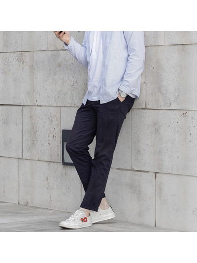 Converse Comme des Garcons Play белые низкие с сердечком