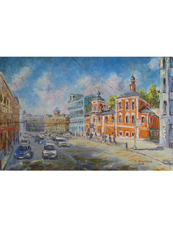 Картина Церковь Николая Чудотворца в Клённиках Круглова Светлана