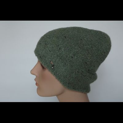Зеленая женская шапка Vizio Италия 7006 CL
